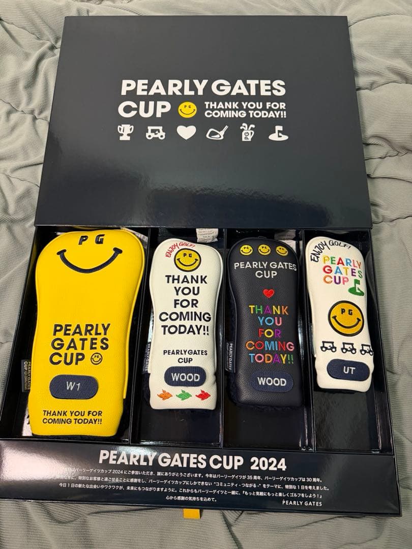 新品！PEARLY GATES CUP 2024 ヘッドカバーセット