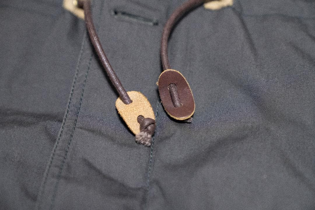 フルカウント モッズコート ファー付き ダークグレー