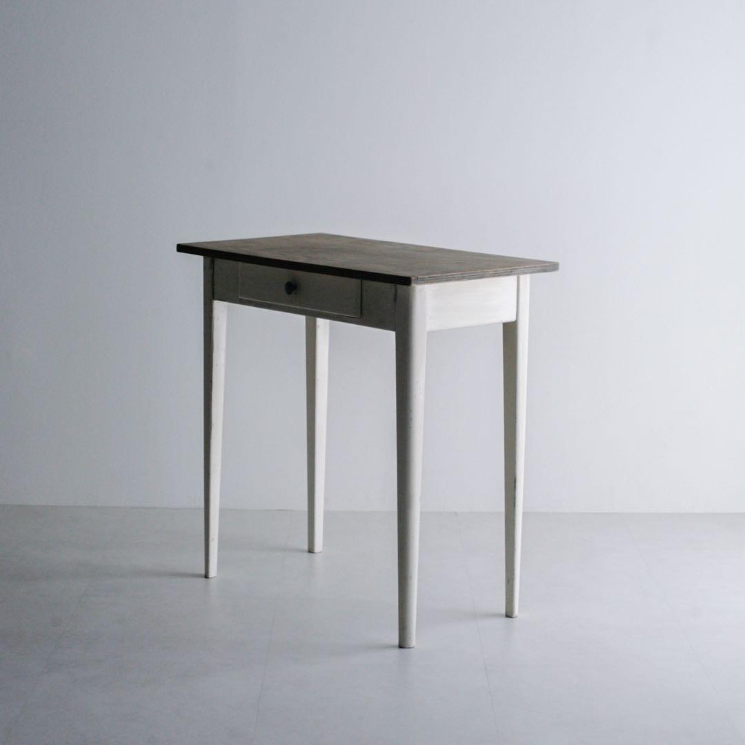 フランス アンティークデスク パイン 古家具 無垢材 ブロカント