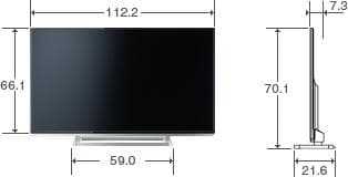 美品☆かっこいいレグザ50型液晶テレビ 50G9東芝 50インチTV☆REGZA