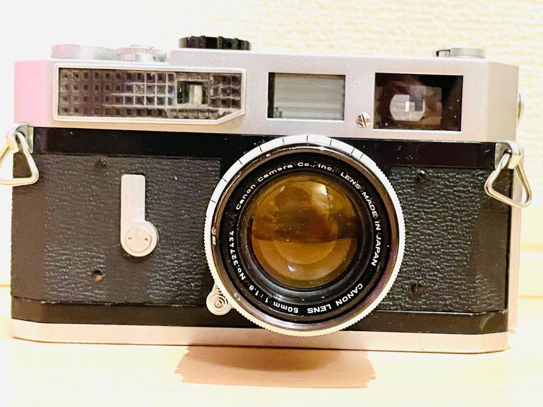 美品✨Canon model 7 レンジファインダーカメラ 50mmレンズ付き