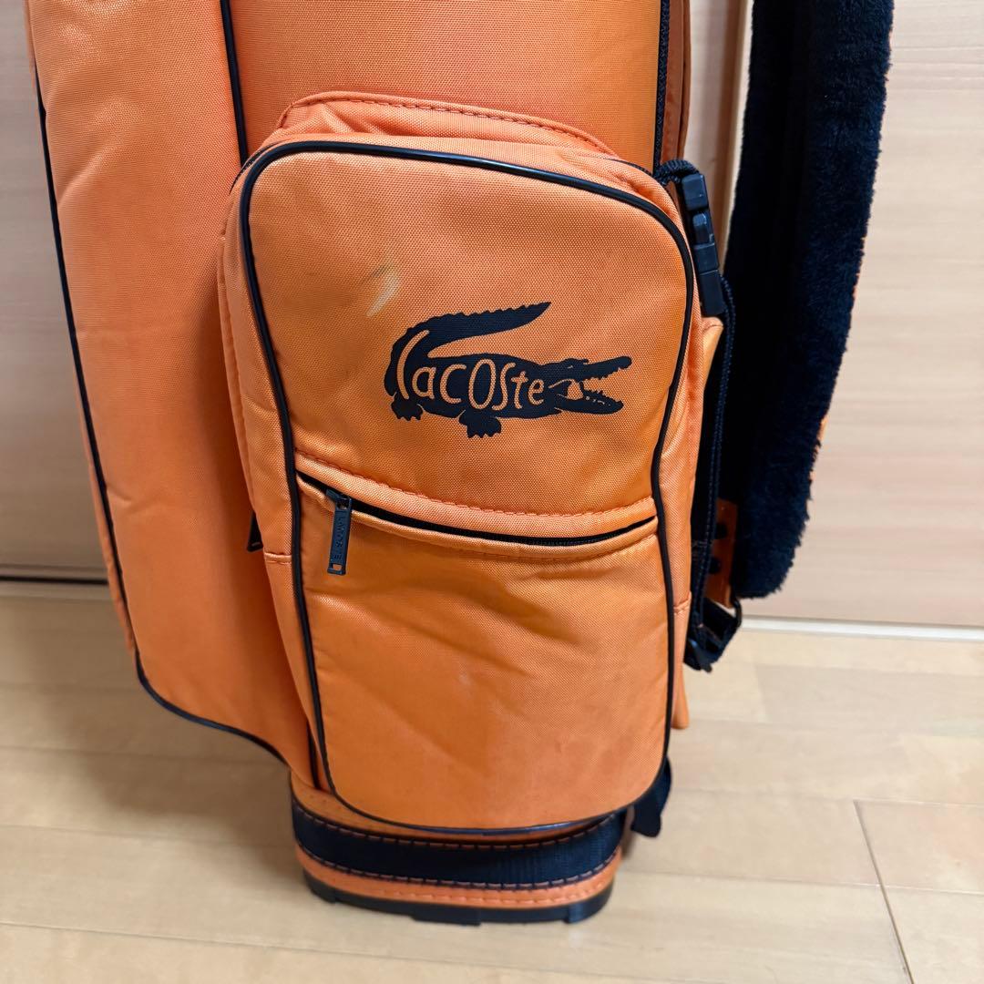 LACOSTE ラコステ ゴルフ キャディバッグ 3口割 稀少品 廃盤品