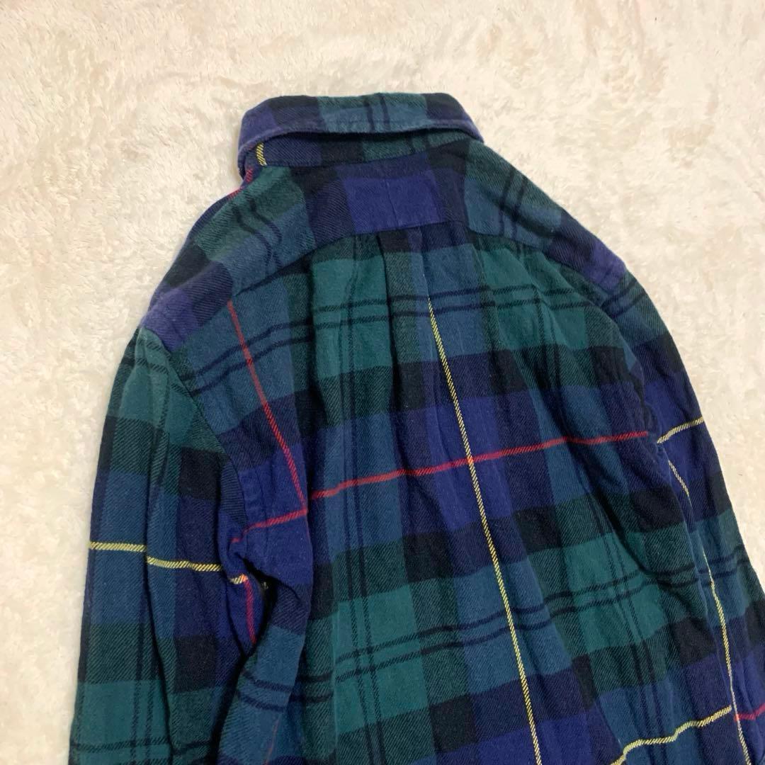 うーたん様 ラルフローレン ネルシャツ チェック ポニー刺繍 ユニセックス