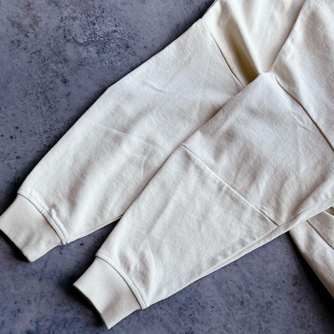 【新品】 tang ⿻ コットン 起毛 ワイドプルオーバー ルーズ ナチュラル