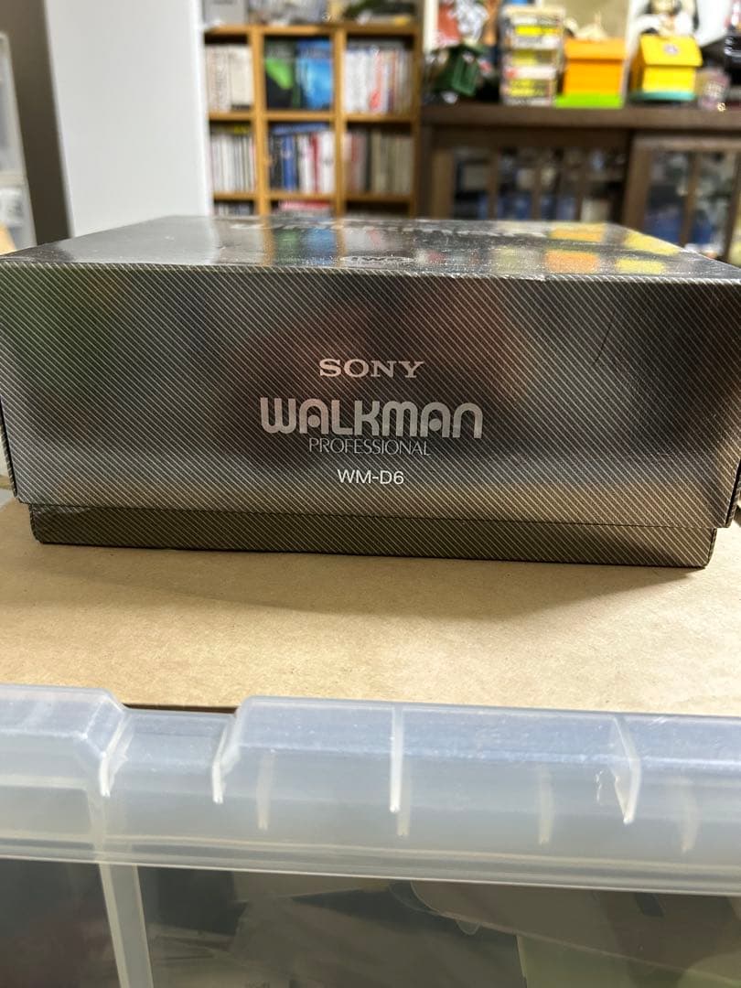 ソニー ウォークマン WM-D6 元箱&未使用付属品(デモテープ・ストラップ)付