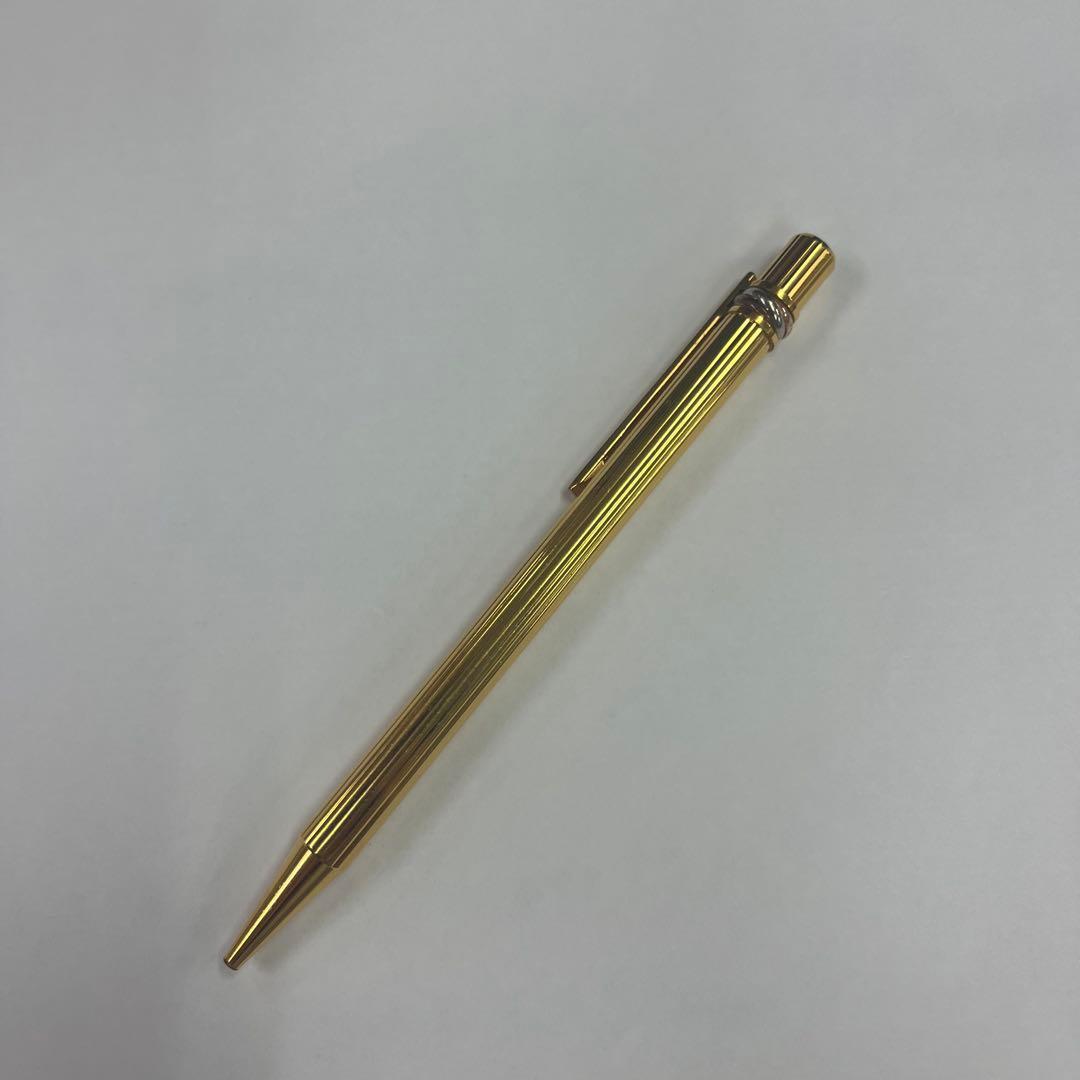【箱・保証書付き】カルティエ Cartier ボールペン ゴールド インク切れ