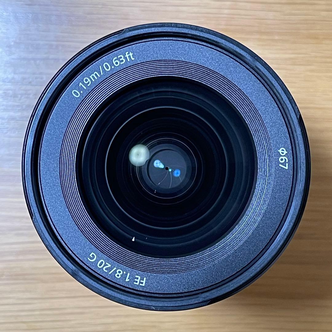 【美品】 SONY FE 20mm F1.8 G レンズ　sel20f18g