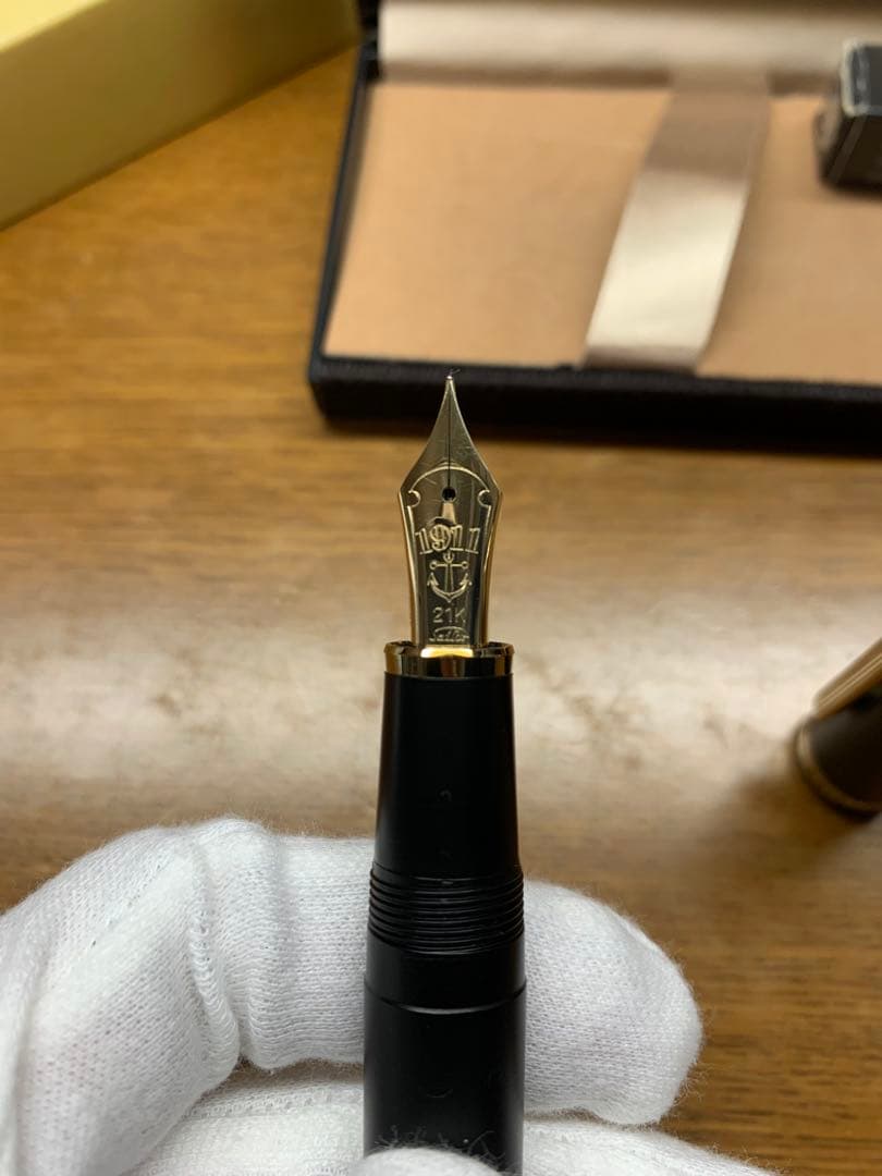 【美品】セーラー万年筆 21K金 ペン先 プロフィット80周年記念モデル