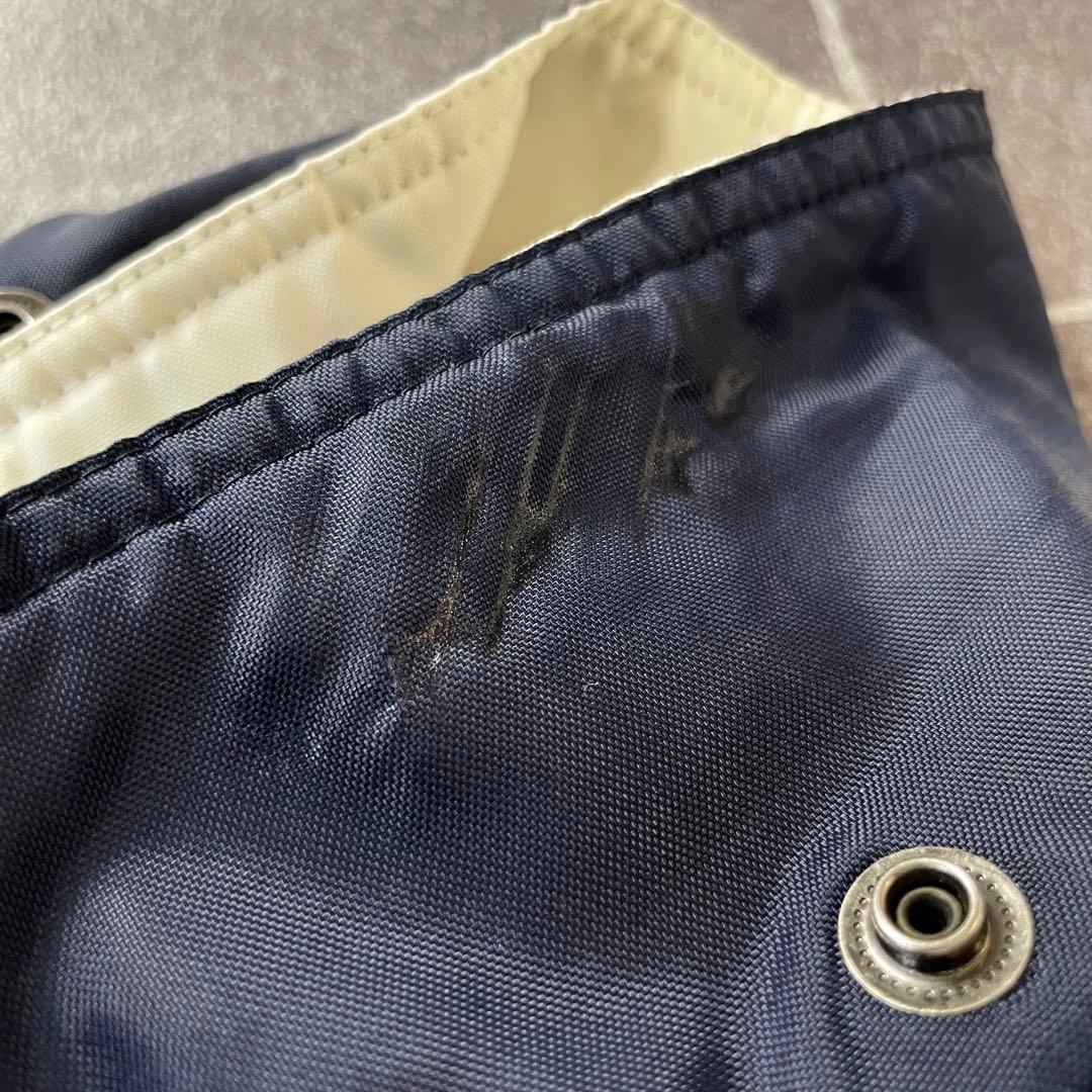 90-00s Nike ナイキ オールド 中綿 ナイロンジャケット ネイビーM