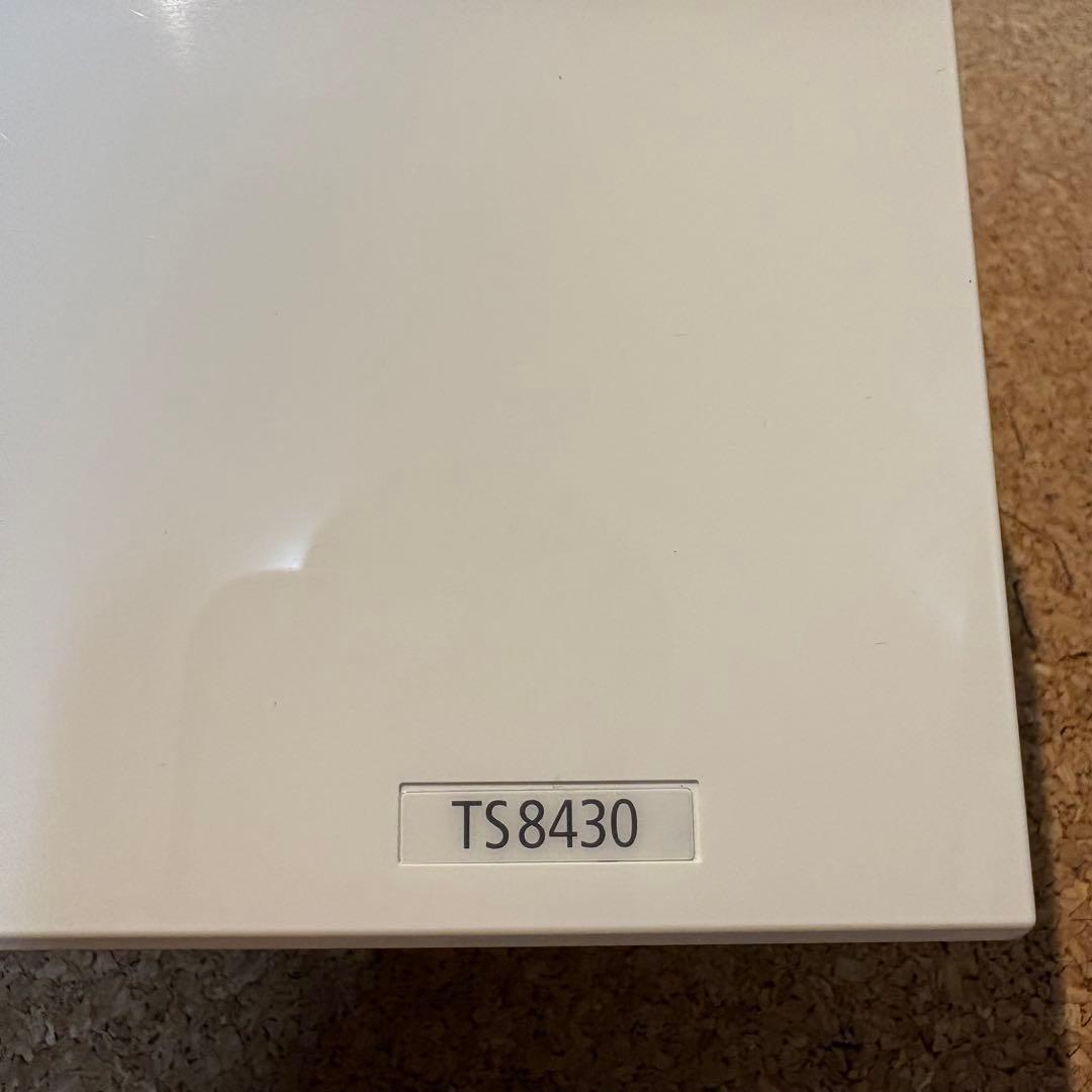 【美品】総枚数54枚！インク新品！Canon TS8430 WH プリンター