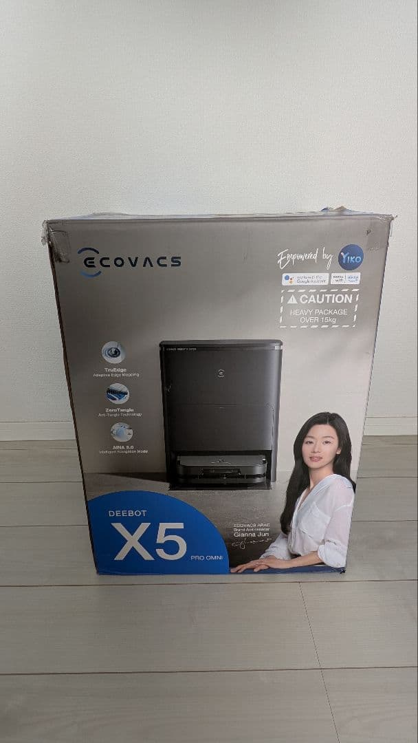ECOVACS DEEBOT X5 pro omni ブラック 中古品