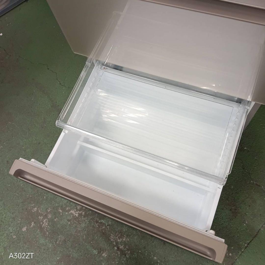 422 パナソニック　大型冷蔵庫　400L強　小型　家庭用　自動製氷　観音開き