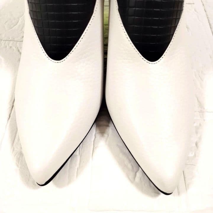 美品 UNITED NUDE ブーツ ダイヤ型ヒール サイズ25.5 完売品