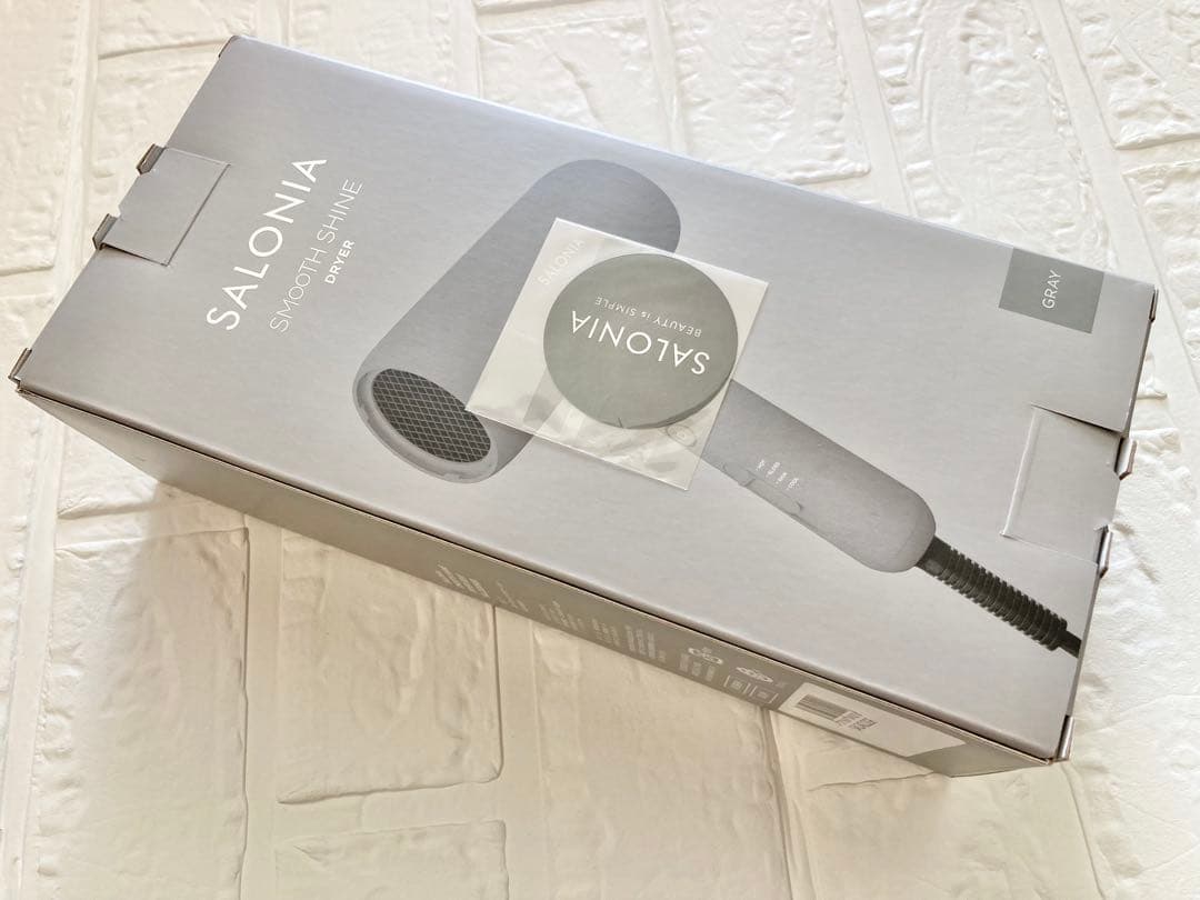 サロニア スムースシャイン ドライヤー グレー SAL23209GR 新品未開封