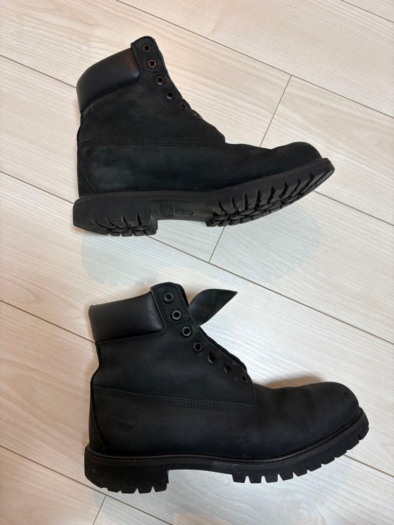 【名作】ティンバーランド 6インチ プレミアムブーツ 黒 10073