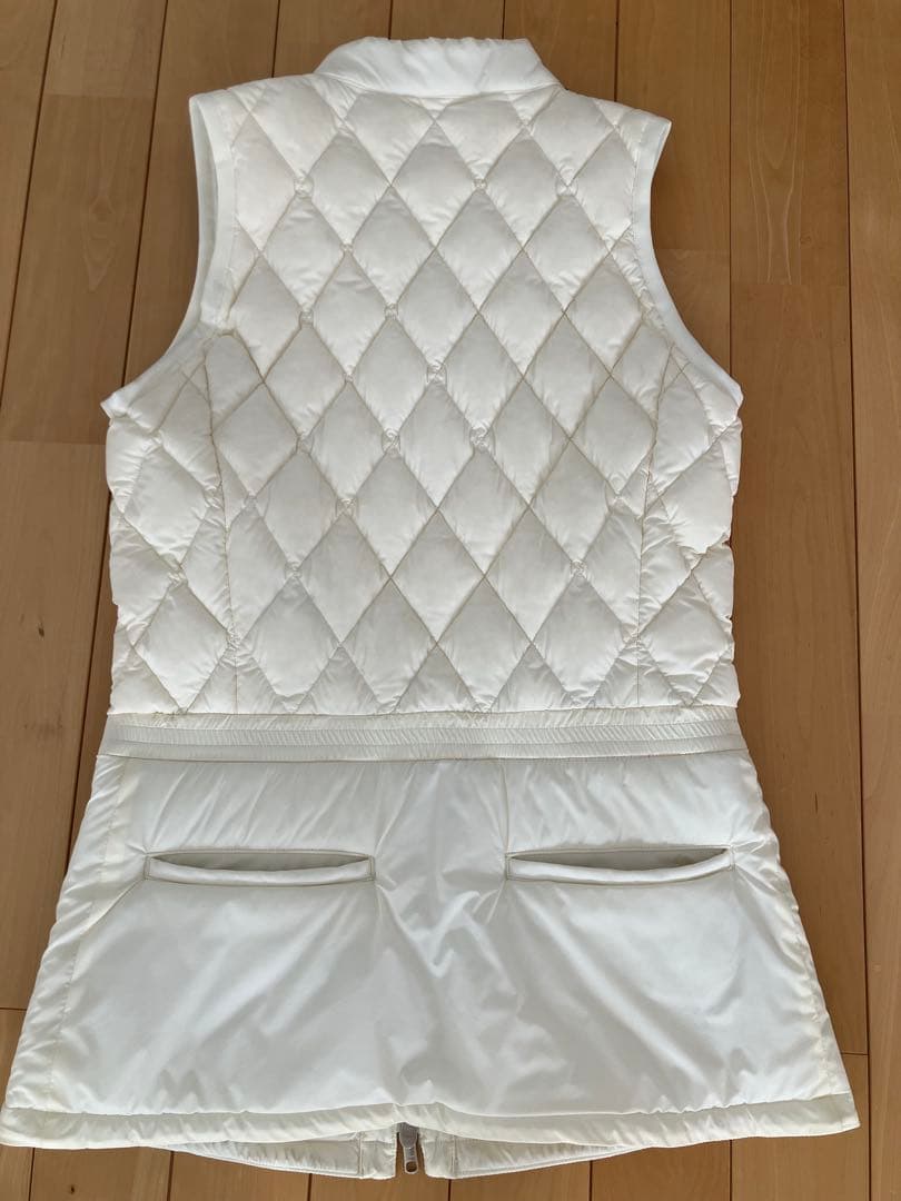 キャロウェイ　レディース　ロングベスト　ダウンベスト　中綿ベスト　ホワイト　白