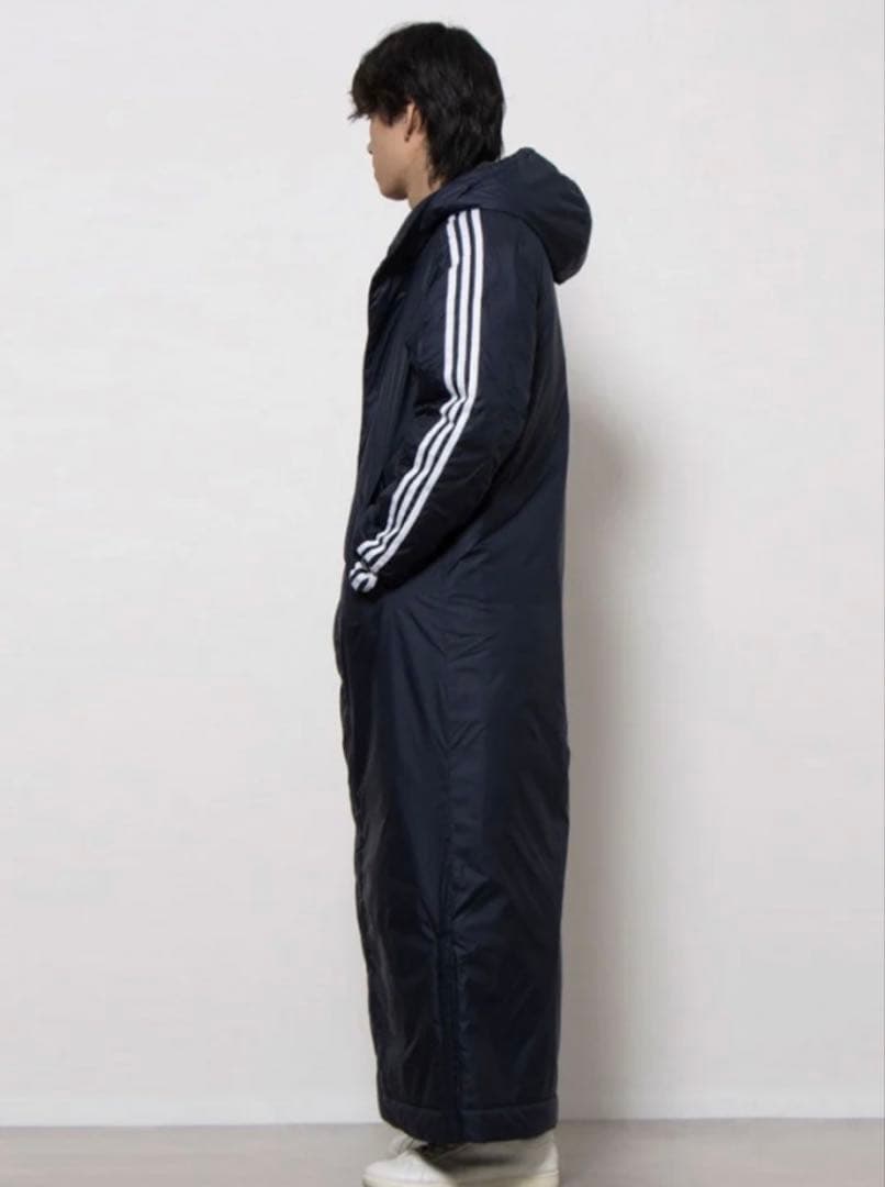 adidas ブラック ベンチコート Mサイズ KSA20