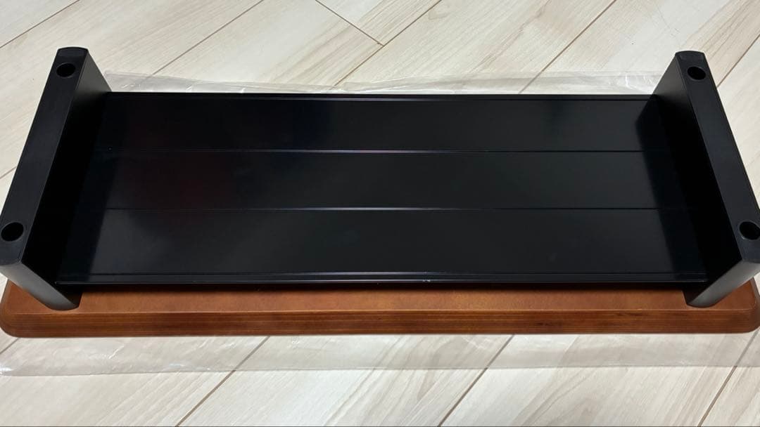 amesoba モニタースタンド ウォールナット材 ダークウォールナット ミニ