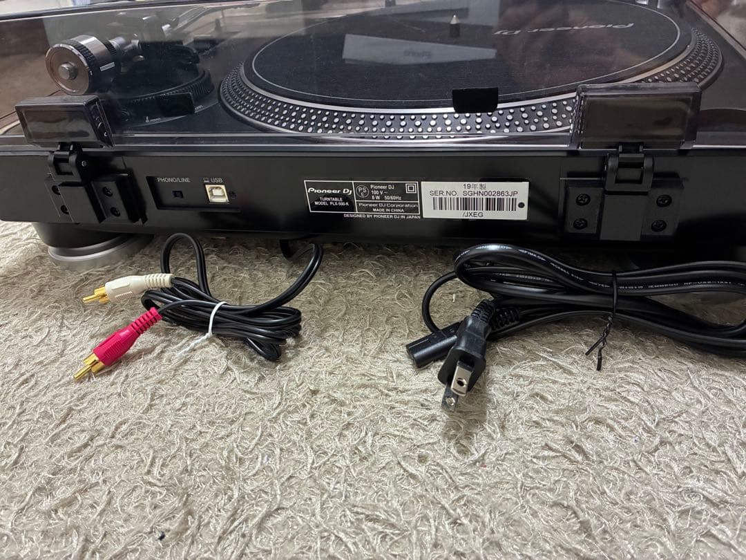 pioneer DJ plx-500 ターンテーブル