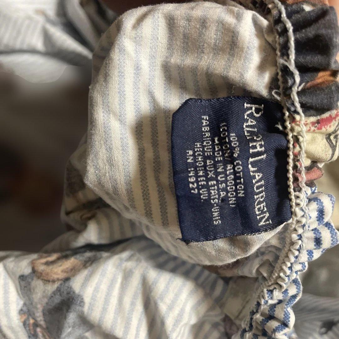 ラルフローレンフィッティドシーツ　シングル