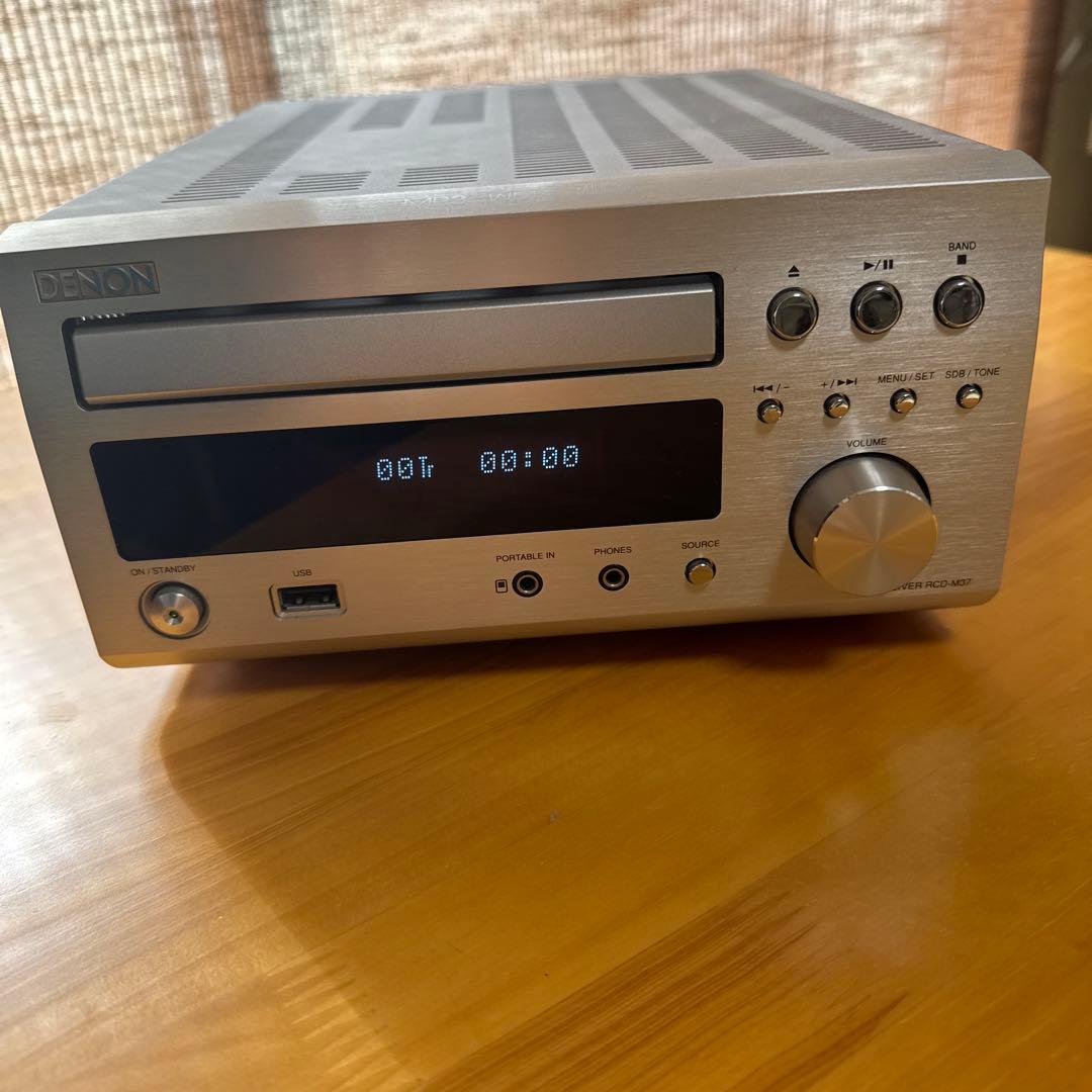 Denon CDレシーバー プレミアムシルバー RCD-M37-SP