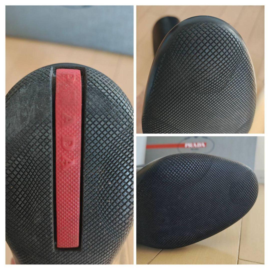 PRADA SPORT プラダ スポーツ レザー ロングブーツ サイズ37.5
