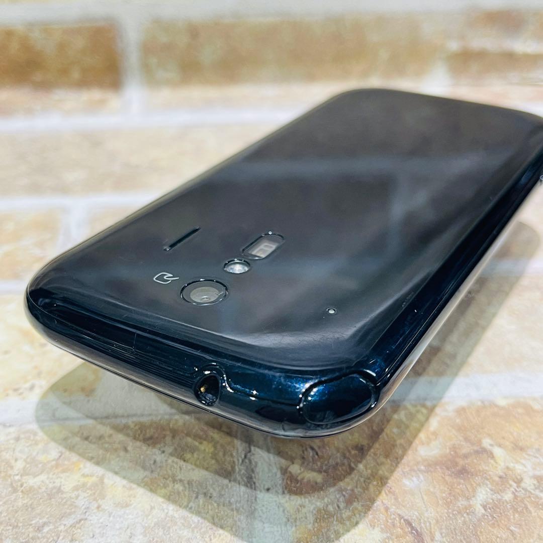 SIMフリー らくらくスマートフォン me 32GB ブラック 電池良好