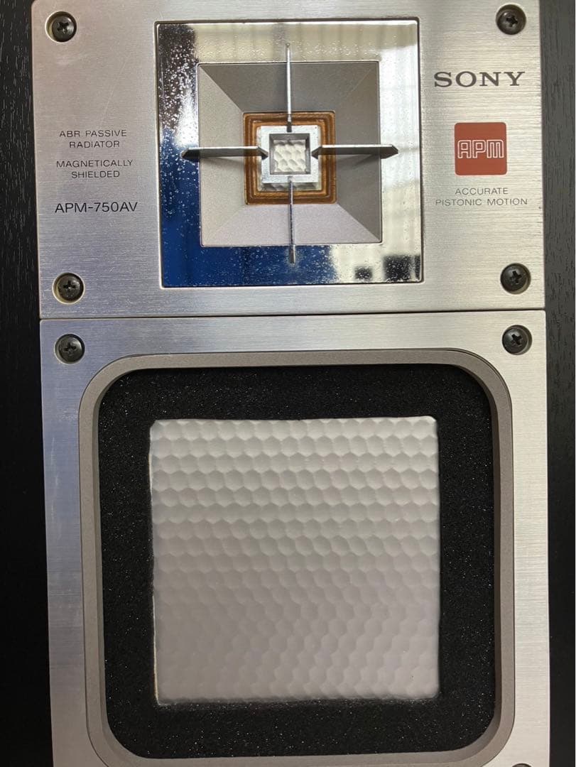 スピーカーシステム　SONY APM-750AV 昭和レトロ　2台　1set