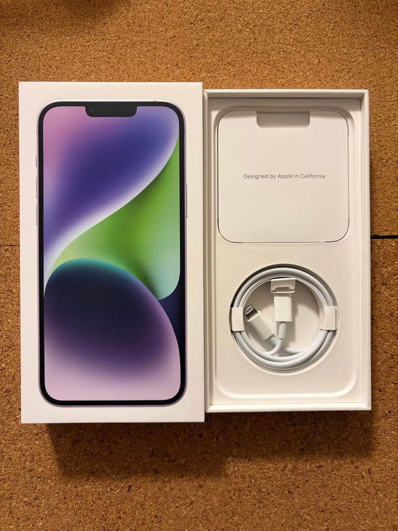 Apple iPhone 14 Plus 本体 パープル