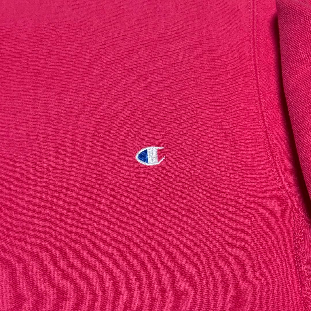 90s Champion リバースウィーブ 赤ピンク フカフカ