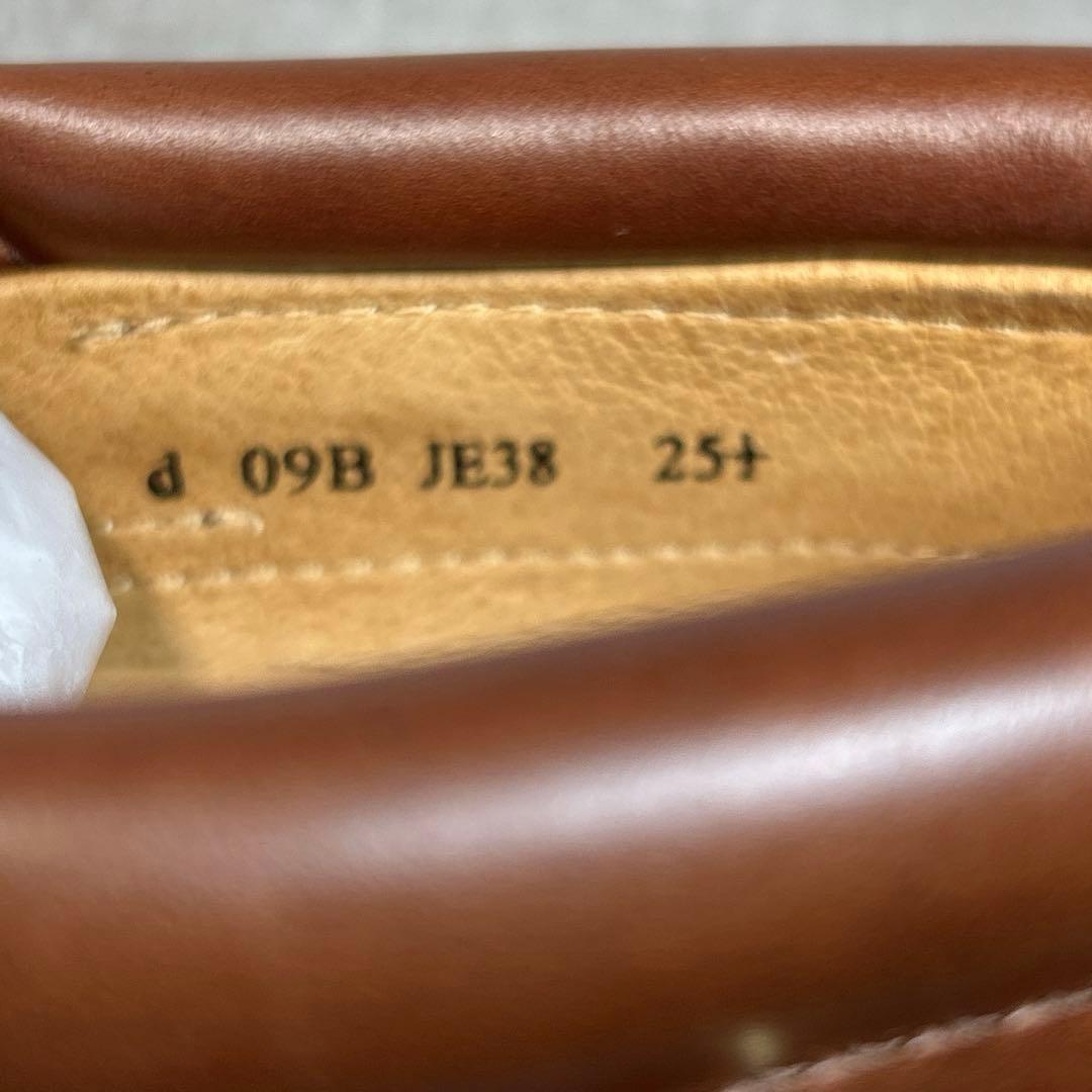ほぼ新品【リーガル ワースコレクション】デッキシューズ/3eye/革靴/JE38