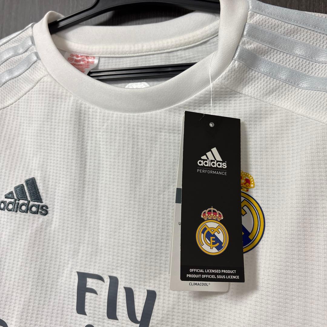 adidas Real Madrid ホワイトシャツ