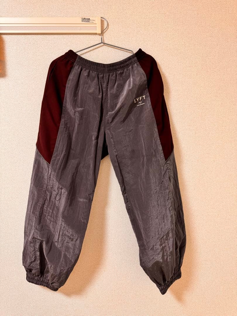 V-FORM OVERSIZE TRACKJACKET - D.GREY 上下S