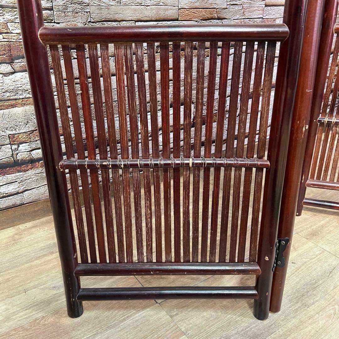 ꧁アジアン家具꧂パーテーション パーティション バンブー 竹 衝立 間仕切り