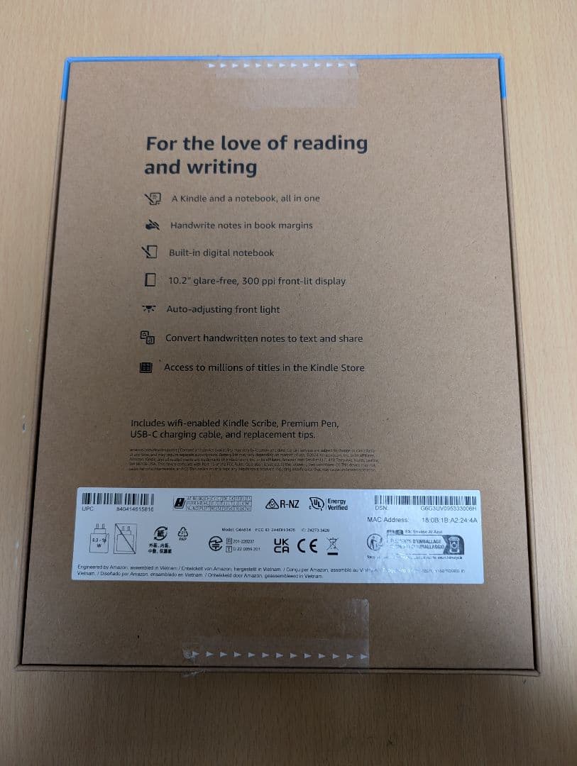 Kindle Scribe 16GB 新品未開封 ケース付き