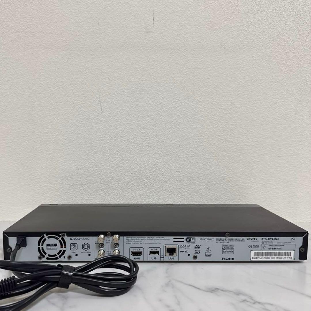 ブルーレイレコーダー USBポート2つ ブラック