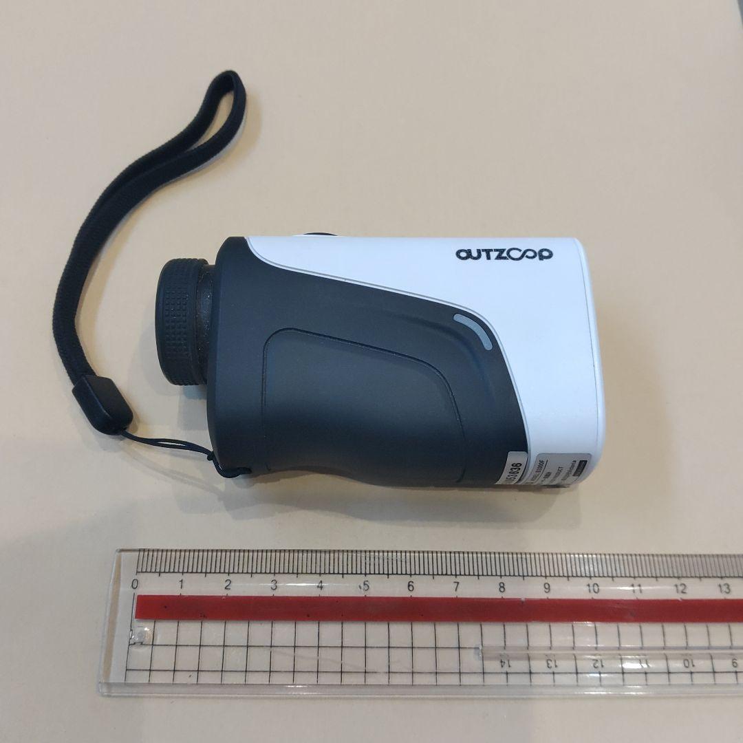 【美品】OUTZOOP ゴルフ用レーザー距離計 ホワイト/ブラック