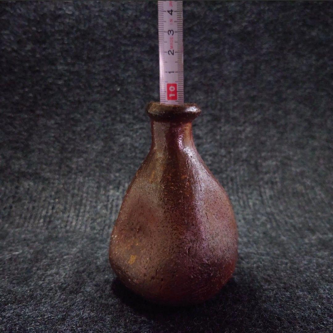 【2318】89.うさぎプレート…備前焼