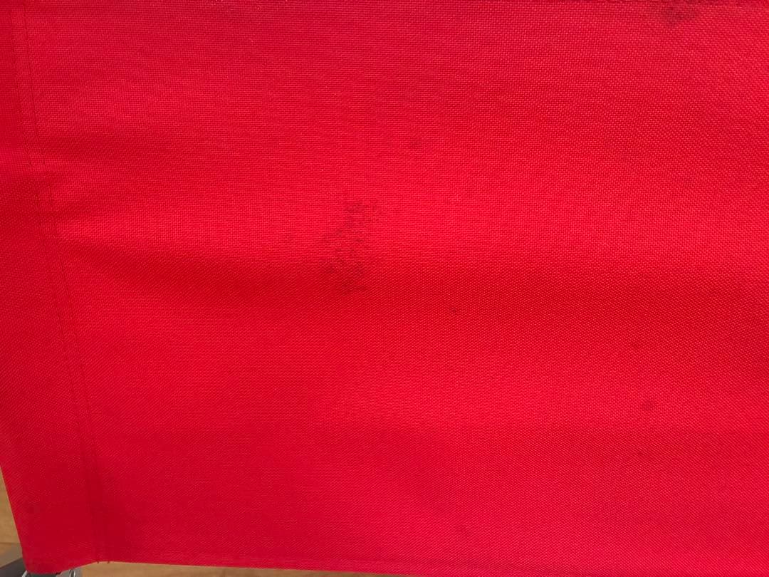 コールマンColeman赤とオリーブ コンパクトフォールディングチェア中古品