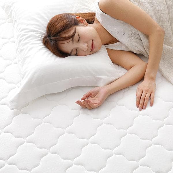 マットレス ボンネルコイル セミダブル 快眠 高密度 ニット生地 通気性1年保証