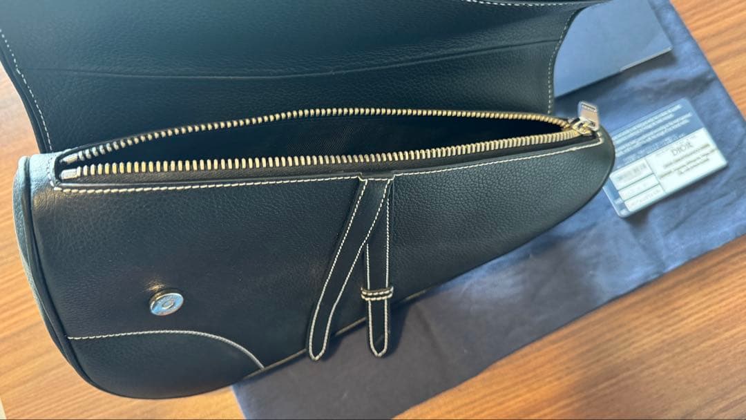 DIOR Saddle バッグ グレインドカーフスキン