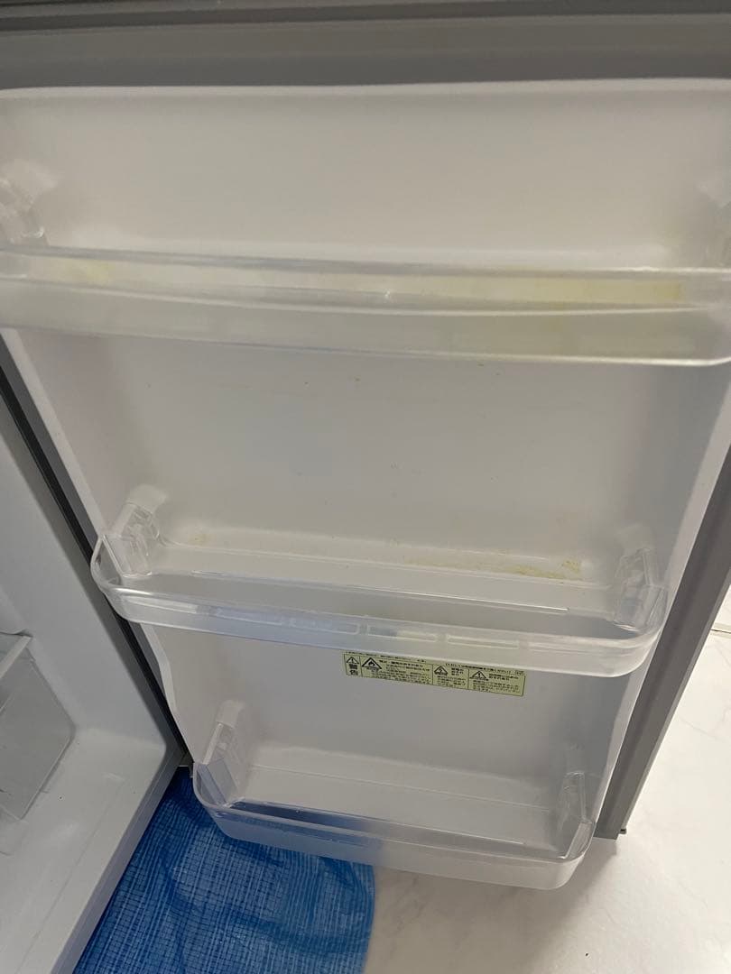 お買得★お取引は3月迄★ SHARP SJ-H12B シルバー冷蔵庫 2ドア