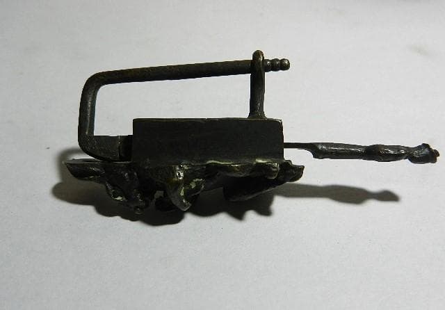 中国骨董動物南京錠１２体（希少な十二支揃）