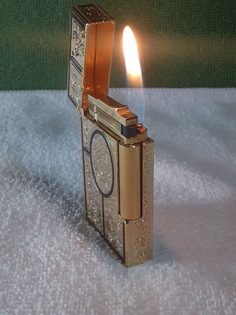 Hiiiroさま専用　Chapado ゴールドライター、ライターケースセット