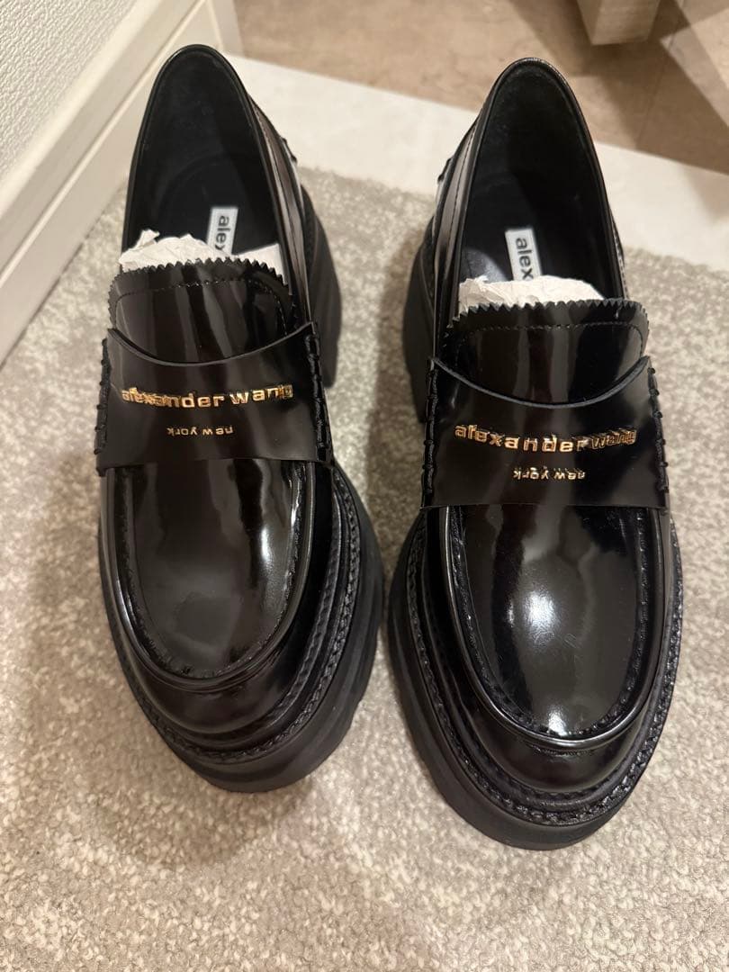 alexander wang 厚底ローファー　36