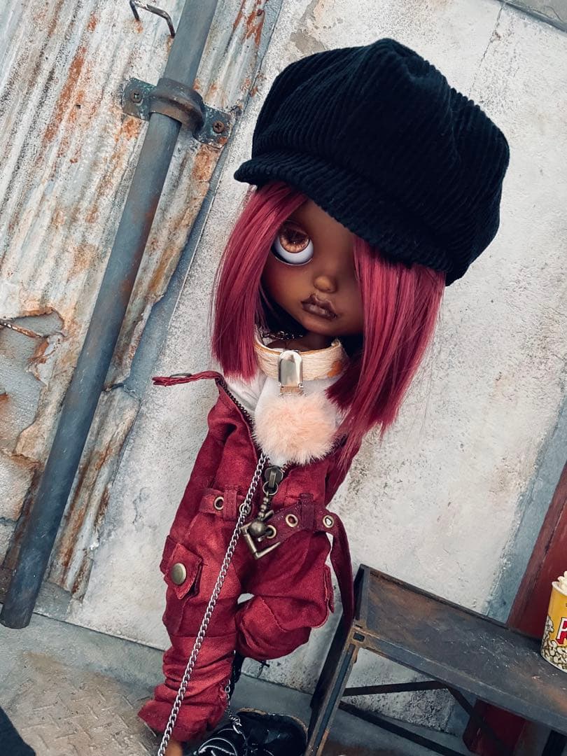 カスタム アイシードール スーパーブラック アウトフィット付属 フルセット