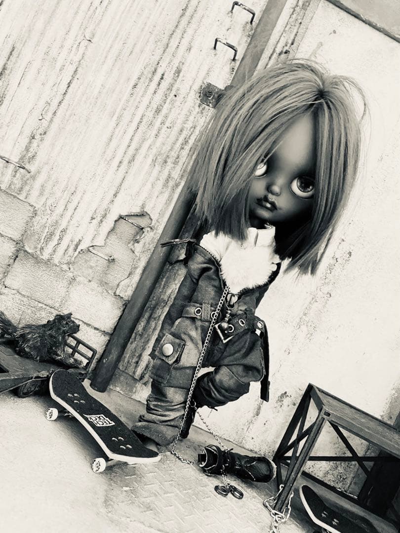 カスタム アイシードール スーパーブラック アウトフィット付属 フルセット