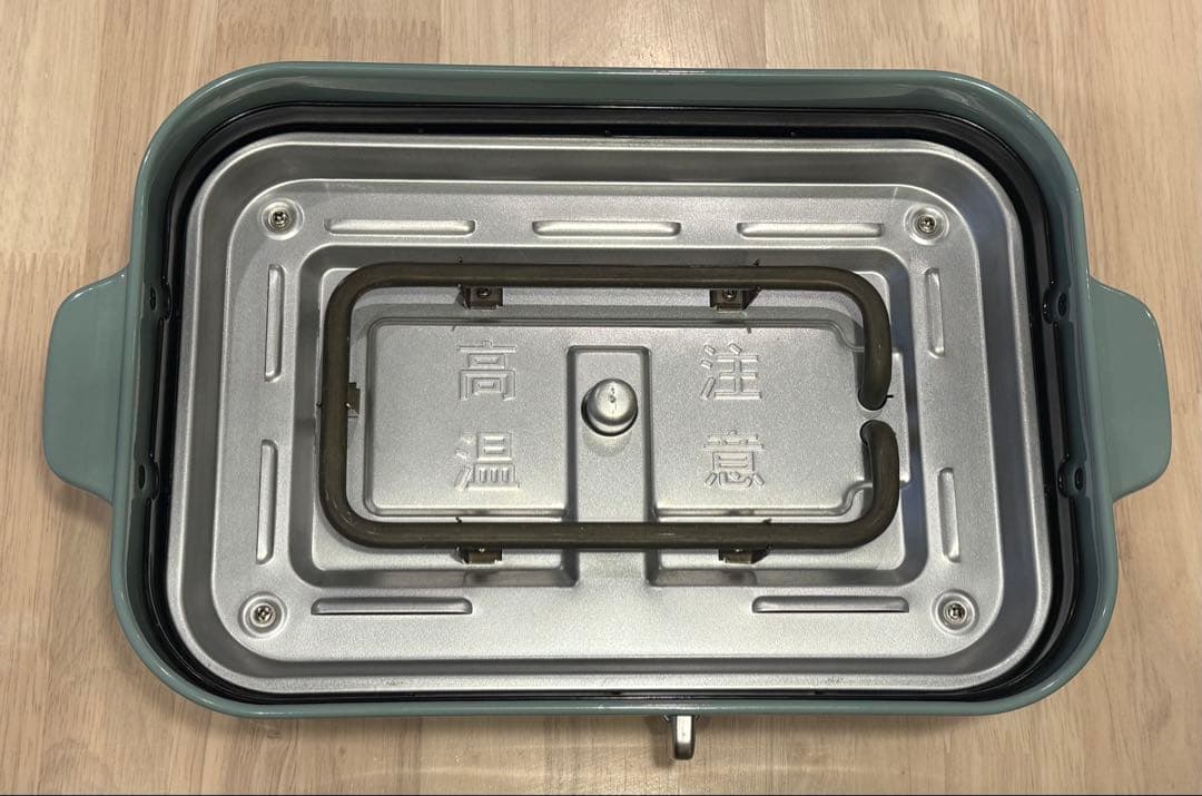 MOOMIN BRUNO ホットプレート ミントグリーン & ムーミン型プレート