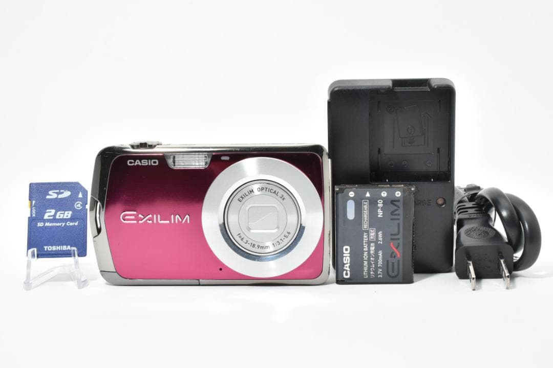 《 美品 》　カシオ　CASIO EXILIM EX-Z1 パープル