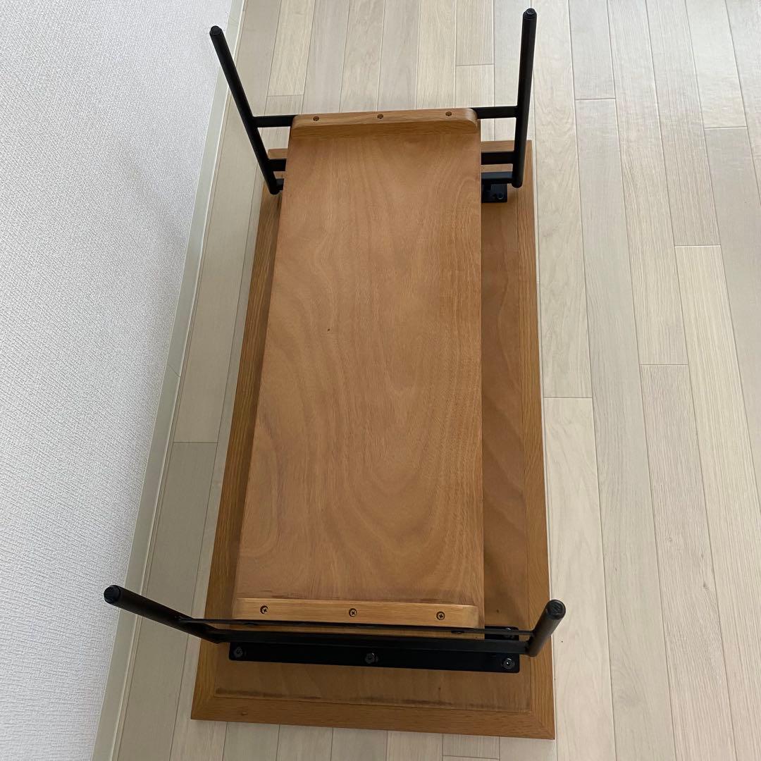 関家具　天然木 センターテーブル　ローテーブル　ナチュラル　幅1000mm